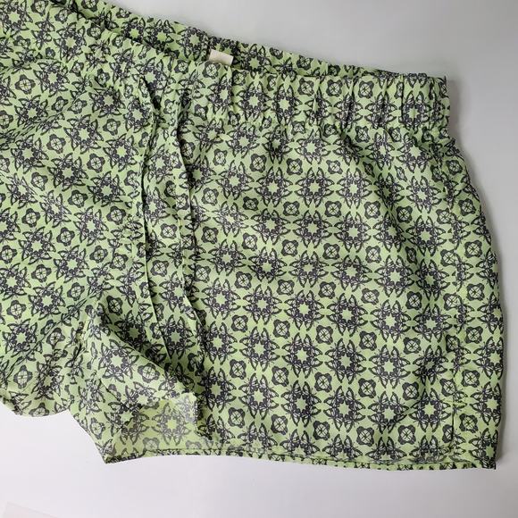 Xhilaration Womens Sleepwear Medium shorts green - Picture 2 of 7